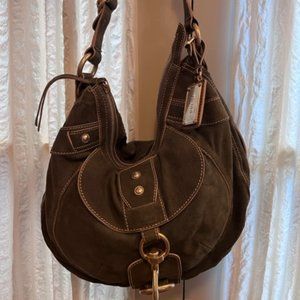 Hugo Boss Gemmah Suede Grey bag